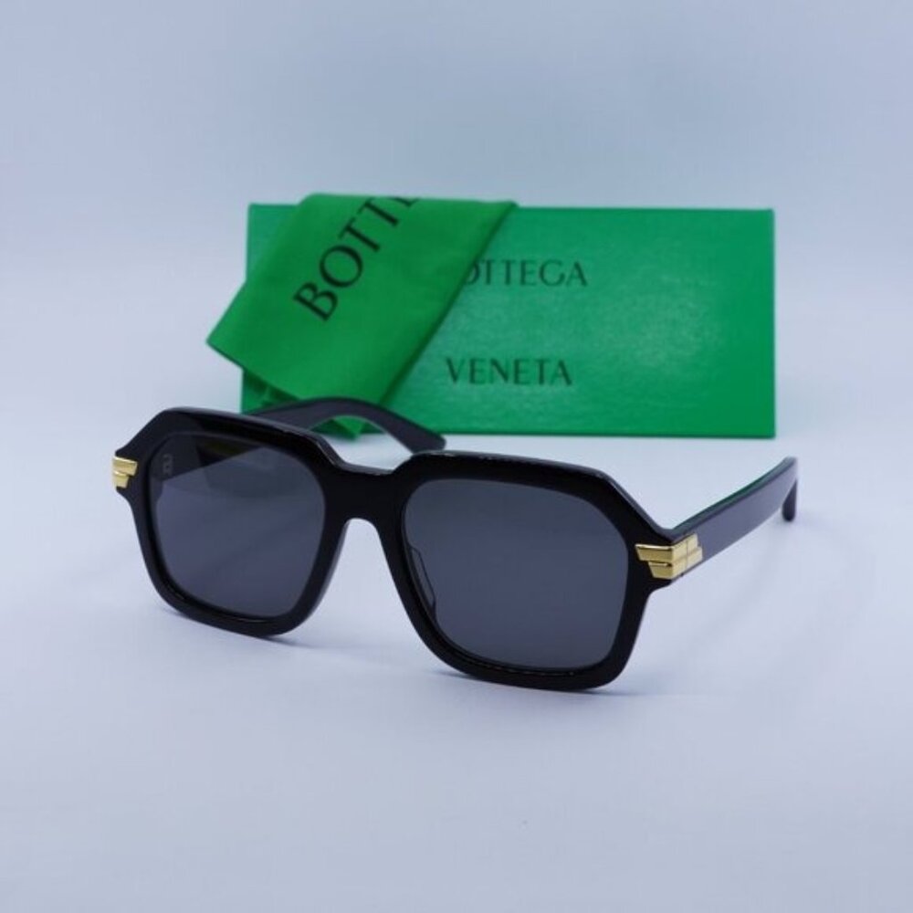 Final Price! Bottega Veneta BV1123S 001 Black/Grey Sunglasses